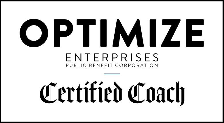 Badge de certification en coaching - Certified Coach Badge Optimize